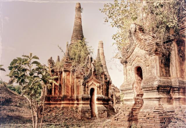 Vintage photograph of the ruins of a temple in Myanmar. (Shutterstock) Vintage photograph of the ruins of a temple in Myanmar. (Shutterstock)