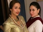 Kareena Kapoor Khan and Malaika Arora's social media banter over ‘chakna.' Kareena Kapoor Khan and Malaika Arora's social media banter over ‘chakna.'