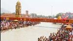 Pilgrims from various parts of the country arrived at various Ganga ghats on Ganga Dussehra (Rameshwar Gaur)