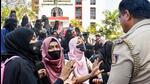 The students were suspended for wearing hijab inside the classrooms and holding a protest. (REPRESENTATIONAL IMAGE) The students were suspended for wearing hijab inside the classrooms and holding a protest. (REPRESENTATIONAL IMAGE)