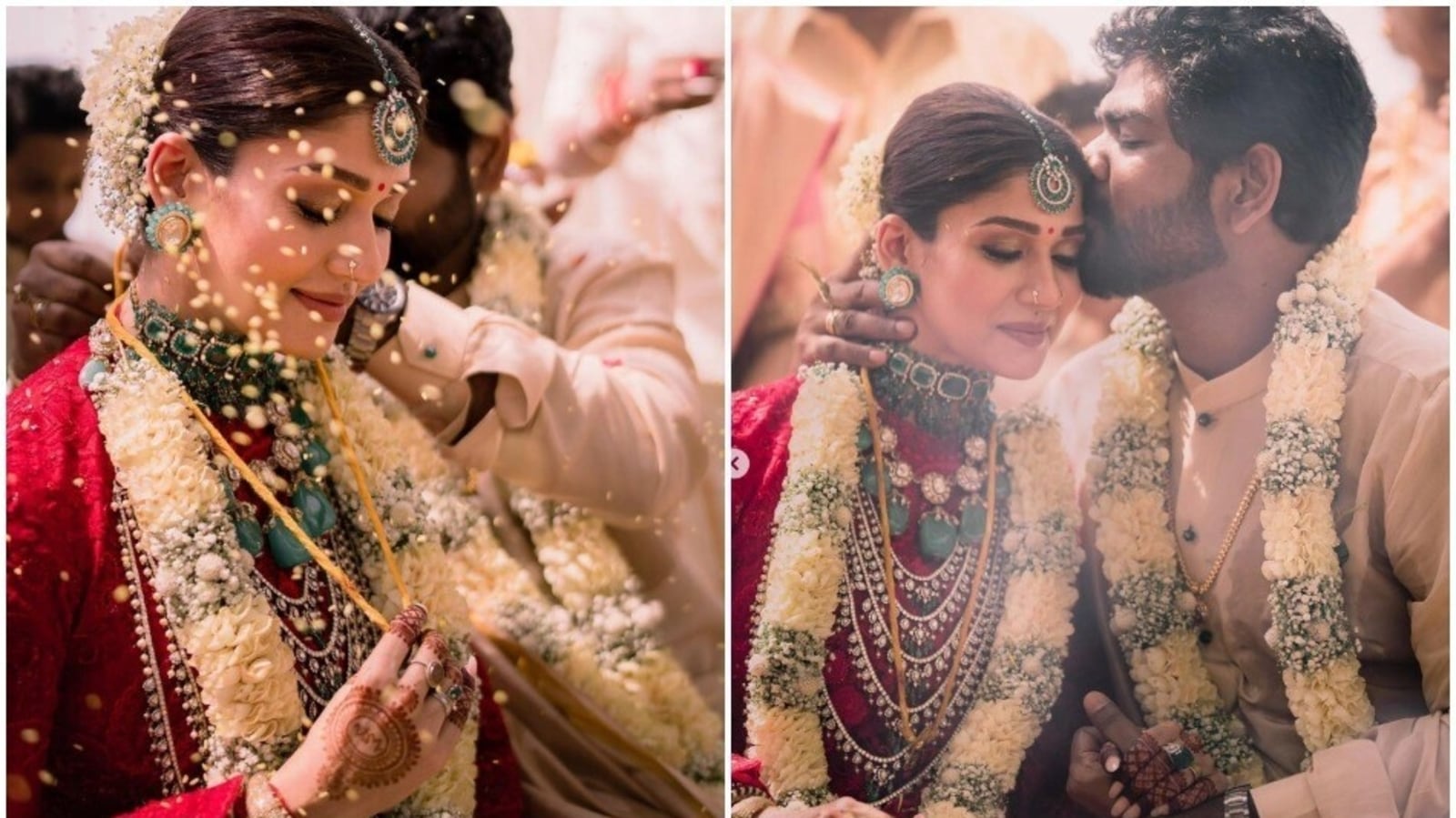 Nayanthara, Vignesh Shivan's first official wedding pics out: A ...