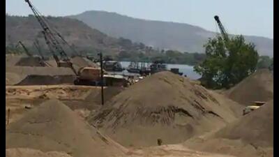 The department had detected illegal mining and transportation of sand from the bed of river Ken in Banda. (File Photo)