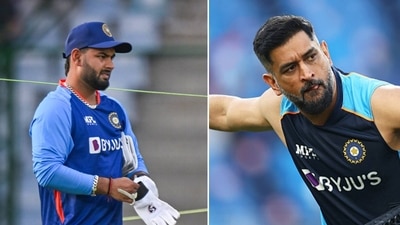 Rishabh Pant and MS Dhoni (PTI | Getty Images)