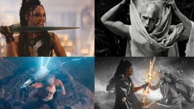 Stills from the new footage of Marvel's Thor: Love and Thunder. Stills from the new footage of Marvel's Thor: Love and Thunder.