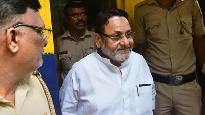 Nawab Malik was arrested by ED on February 23 in connection with a money laundering case. (PTI) Nawab Malik was arrested by ED on February 23 in connection with a money laundering case. (PTI)
