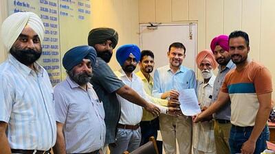 Another teachers’ union leader Tehal Singh from Ludhiana said no minister or leader of the ruling state government here had ever talked about the said promise regarding the old pension scheme. (HT PHOTO)