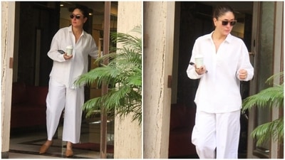 Summers are all about ditching the darker tones and embracing white and pastel shades. Any silhouette in this hue is great for an outing, whether you step out for brunch with friends or a date night with your partner. Meanwhile, Kareena will be next seen in Devotion of Suspect X and Laal Singh Chaddha. (HT Photo/Varinder Chawla) Summers are all about ditching the darker tones and embracing white and pastel shades. Any silhouette in this hue is great for an outing, whether you step out for brunch with friends or a date night with your partner. Meanwhile, Kareena will be next seen in Devotion of Suspect X and Laal Singh Chaddha. (HT Photo/Varinder Chawla)
