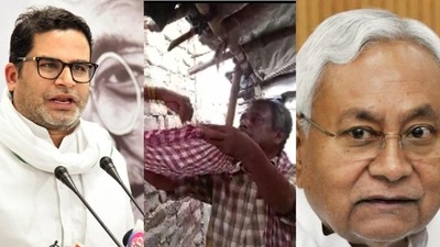Prashant Kishor targeted Bihar chief minister Nitish Kumar over his claims of “sushasan”, or good governance. Prashant Kishor targeted Bihar chief minister Nitish Kumar over his claims of “sushasan”, or good governance.