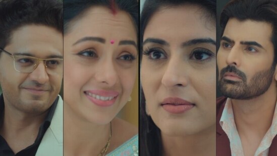 Stills from the latest episode of Anupamaa.