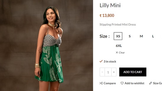 The price of the mini dress Anushka Sharma wore on her holiday.&nbsp;(shopverb.com)