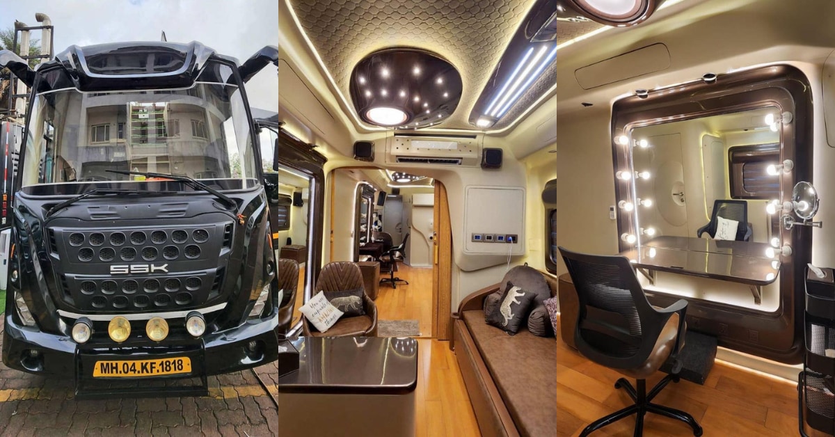 Shilpa Shetty's vanity van.