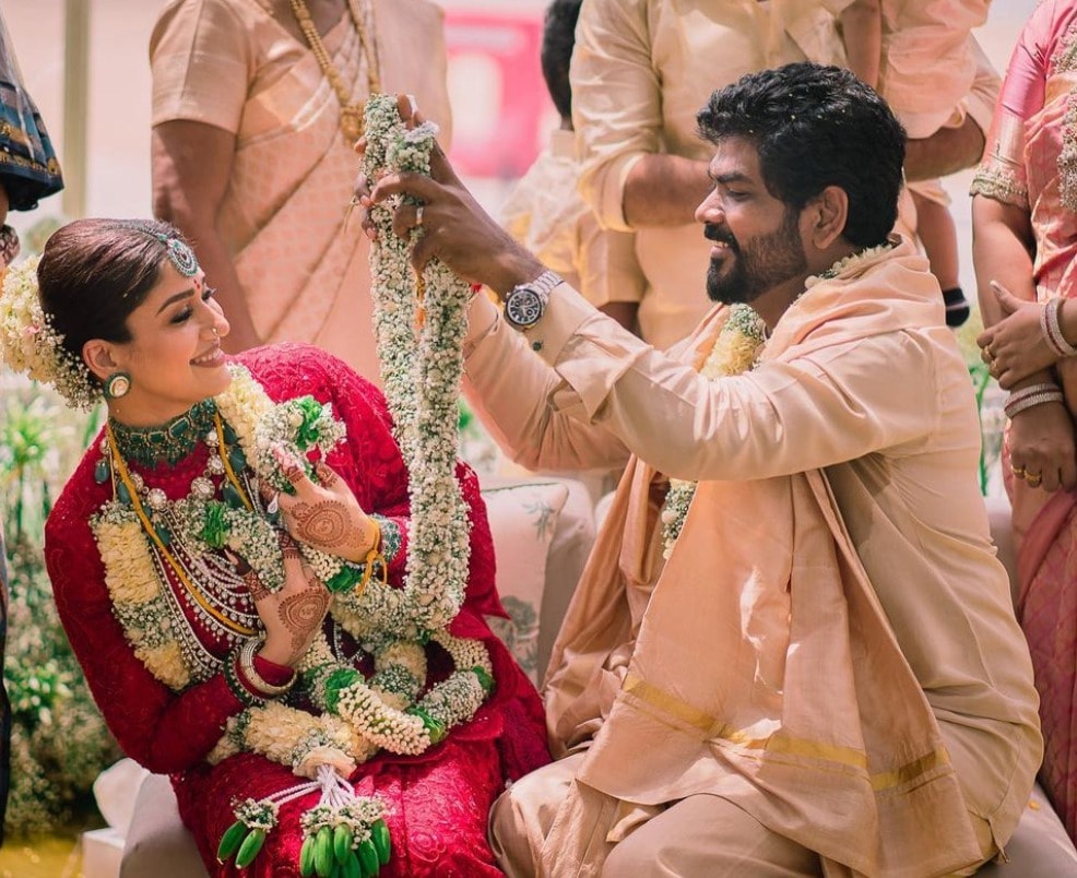 Pictures from Nayanthara and Vignesh Shivan's wedding.