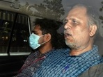 Viral image of Delhi Health Minister Satyendar Jain(ANI Photo) Viral image of Delhi Health Minister Satyendar Jain(ANI Photo)