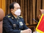 The warning came as Wei Fenghe held his first face-to-face meeting with US Defence Secretary Lloyd Austin on the sidelines of the Shangri-La Dialogue security summit in Singapore. The warning came as Wei Fenghe held his first face-to-face meeting with US Defence Secretary Lloyd Austin on the sidelines of the Shangri-La Dialogue security summit in Singapore.