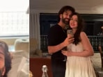 Pictures from Nakuul Mehta and Jankee Parekh's videos.