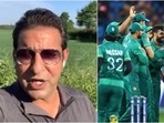 Wasim Akram; Pakistan players in action(Twitter/REUTERS) Wasim Akram; Pakistan players in action(Twitter/REUTERS)