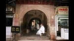 Urdu poet Mirza Ghalib's haveli near Chandni Chowk, New Delhi. (Getty)