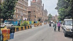 Mahapalika Road outside Chhatrapati Shivaji Maharaj Terminus and the BMC headquarters Pratik Chorge/HT Photo Mahapalika Road outside Chhatrapati Shivaji Maharaj Terminus and the BMC headquarters Pratik Chorge/HT Photo