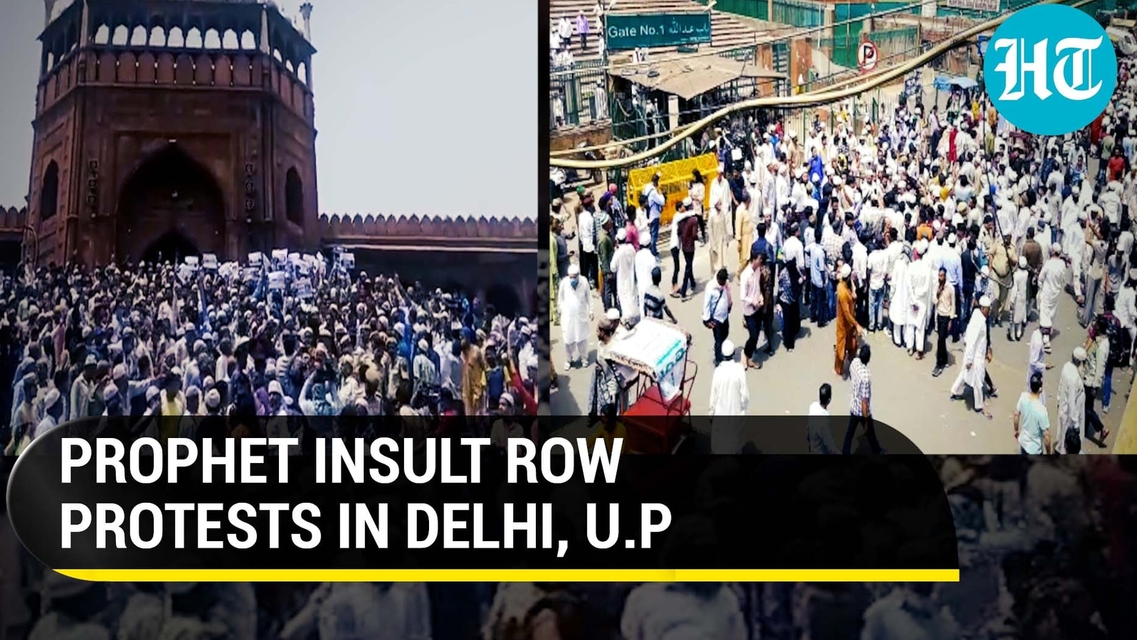 Prophet Row: Protests at Jama Masjid; Violence in UP's Saharanpur ...