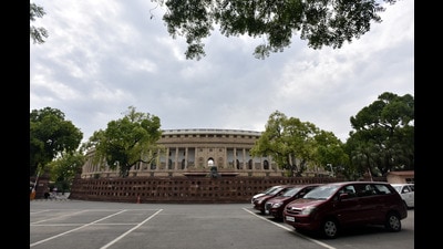 While the Upper House cannot block money bills passed by the LS, it can block constitutional amendments and ordinary bills, and it is no secret that many BJP supporters would like to see significant changes to the Constitution. (Sonu Mehta/HT PHOTO)