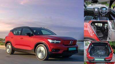 The XC40 Recharge—Volvo’s first fully-electric compact SUV—has a range of about 350 kms, a useful ‘frunk’ and familiar Volvo styling The XC40 Recharge—Volvo’s first fully-electric compact SUV—has a range of about 350 kms, a useful ‘frunk’ and familiar Volvo styling