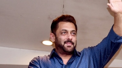  Salman Khan received a threat letter from an unknown person on Sunday. (ANI Photo) (Sunil Khandare) Salman Khan received a threat letter from an unknown person on Sunday. (ANI Photo) (Sunil Khandare)