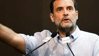 Congress leader Rahul Gandhi yet again targeted the government. (ANI)