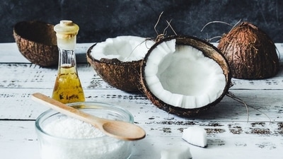 9. Coconut oil - Coconut oil is amazing for dry skin. It can also double up as make-up remover. Applying it before stepping out in sun prevents harmful UV rays from damaging the skin, besides nourishing. (Pexels) 9. Coconut oil - Coconut oil is amazing for dry skin. It can also double up as make-up remover. Applying it before stepping out in sun prevents harmful UV rays from damaging the skin, besides nourishing. (Pexels)