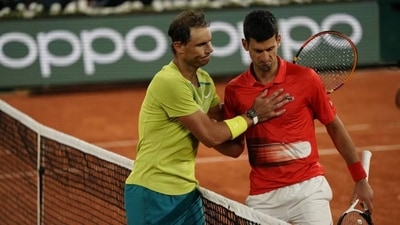 Rafael Nadal and Novak Djokovic (Roland Garros) Rafael Nadal and Novak Djokovic (Roland Garros)