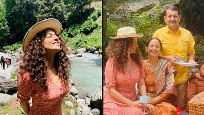 Kangana Ranaut takes a break with family in Manali, Himachal Pradesh.