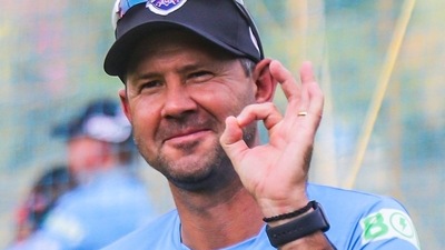 Delhi Capitals coach Ricky Ponting. (DC/Twitter) Delhi Capitals coach Ricky Ponting. (DC/Twitter)