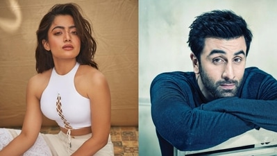 Rashmika Mandanna talked about co-star Ranbir Kapoor. (Pictures from Filmfare) Rashmika Mandanna talked about co-star Ranbir Kapoor. (Pictures from Filmfare)