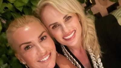 Rebel Wilson with GF Ramona Agruma. Rebel Wilson with GF Ramona Agruma.