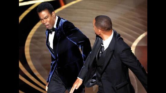 Actor Will Smith hit comedian Chris Rock at the 2022 Oscars over a joke Actor Will Smith hit comedian Chris Rock at the 2022 Oscars over a joke