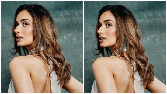Styled by fashion stylist Sheefa J Gilani, Manushi wore her tresses open in soft wavy curls with a side part. In nude eyeshadow, mascara-laden eyelashes, contoured cheeks and a shade of nude lipstick, she looked absolutely ravishing.(Instagram/@manushi_chhillar)