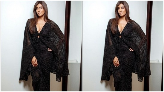 Chitrangda played muse to fashion designer Neetu Rohra and picked a stunning gown for the pictures.(Instagram/@chitrangda)