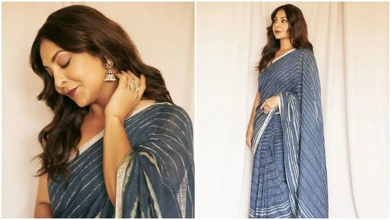 Shefali Shah knows how to add her ethnic touch to fashion diaries. The actor, when not working for the camera, is usually spotted posing pretty in fashion photoshoots. Shefali, a day back, shared a slew of pictures from one of her recent fashion photoshoots and showed us how to rock the saree look this summer.(Instagram/@shefalishahofficial)