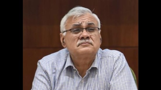 Uttar Pradesh chief secretary Durga Shankar Mishra (For representation only) (HT File Photo)