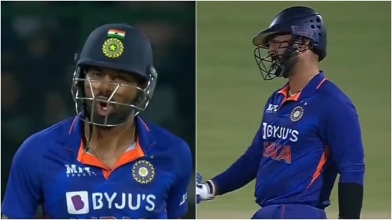 Hardik Pandya (L); Dinesh Karthik(Hotstar)