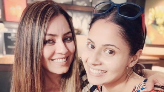 Mahima Chaudhry and Chhavi Mittal in picture.