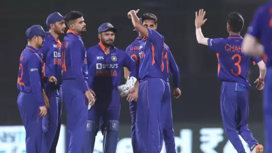 Team India in action during 1st T20I (BCCI)