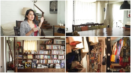 Pictures from Sona Mohaptra's Mumbai house.