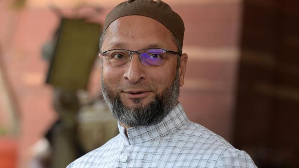 All India Majlis-e-Ittehadul Muslimeen chief and Hyderabad MP Asaduddin Owaisi.&nbsp; ((HT FILE PHOTO))