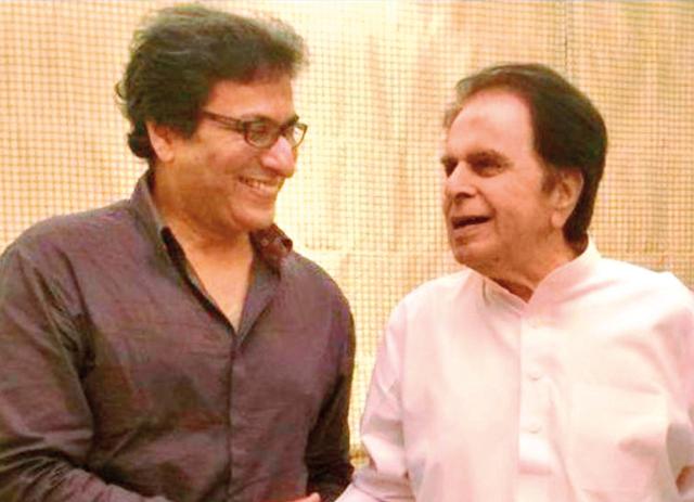 With Dilip Kumar who spotted Talat at a party when he was a struggling singer With Dilip Kumar who spotted Talat at a party when he was a struggling singer