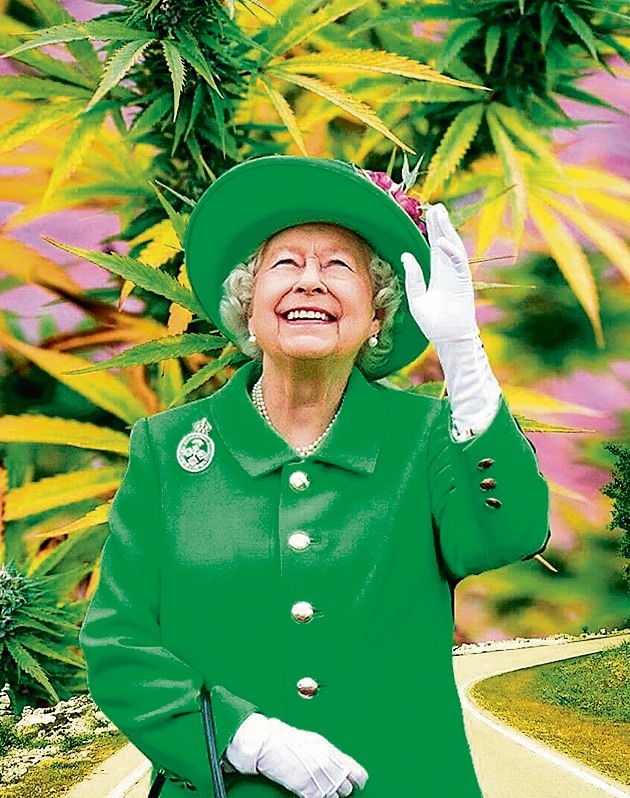 The Queen keeps is classy in a bright green ensemble, hat and signature brooch (Photo: AFP, Facebook, Instagram and Twitter) The Queen keeps is classy in a bright green ensemble, hat and signature brooch (Photo: AFP, Facebook, Instagram and Twitter)