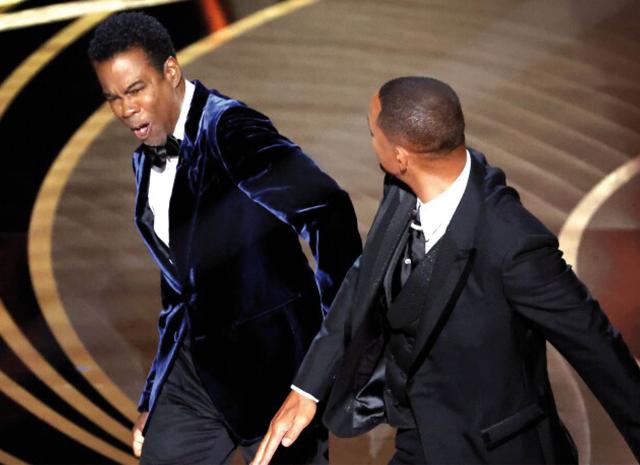Actor Will Smith slapped comedian Chris Rock at the 2022 Oscars over a joke Actor Will Smith slapped comedian Chris Rock at the 2022 Oscars over a joke
