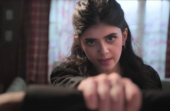 Sanjana Sanghi in a still from OM: The Battle Within.