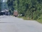The video of the controlled explosion was shared by news agency ANI.&nbsp;
