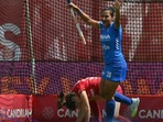 India women vs Belgium(Hockey India/Twitter)