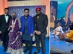AR Rahman hosted a star-studded wedding reception for daughter Khatija and son-in-law Riyasdeen. AR Rahman hosted a star-studded wedding reception for daughter Khatija and son-in-law Riyasdeen.